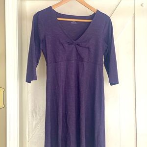 Horny toad size small purple dress
